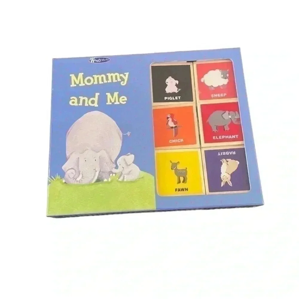 Mommy & Me Book & Play Tiles Fun Learning Educational Book